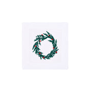Mafra linen with christmas tree and wreath embroidery - Torres Novas