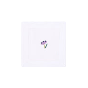 Mafra cotton napkins with flower embroidery