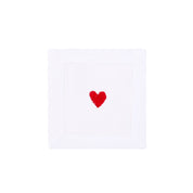Mafra cotton table linen with heart embroidery - Torres Novas