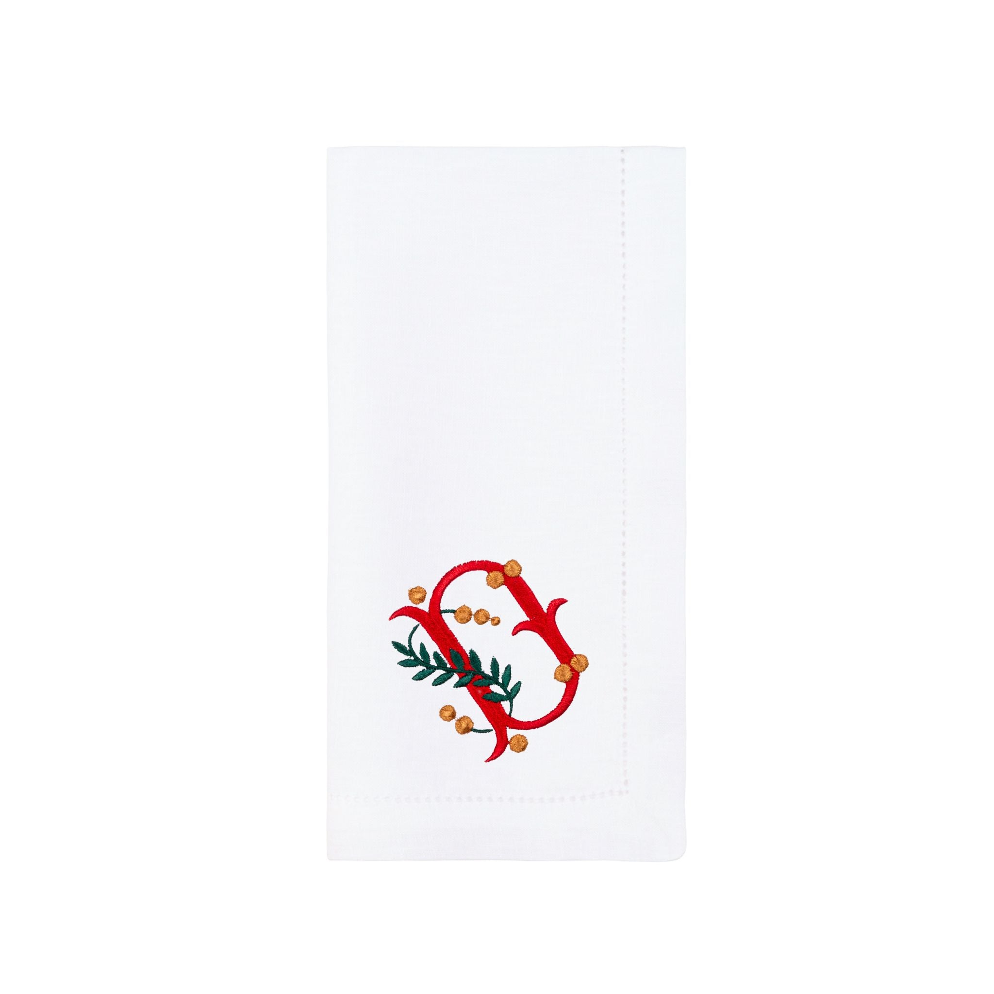 Mafra cotton letter embroidery napkins