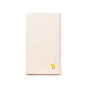 Ecru Nazaré napkins with easter embroidery