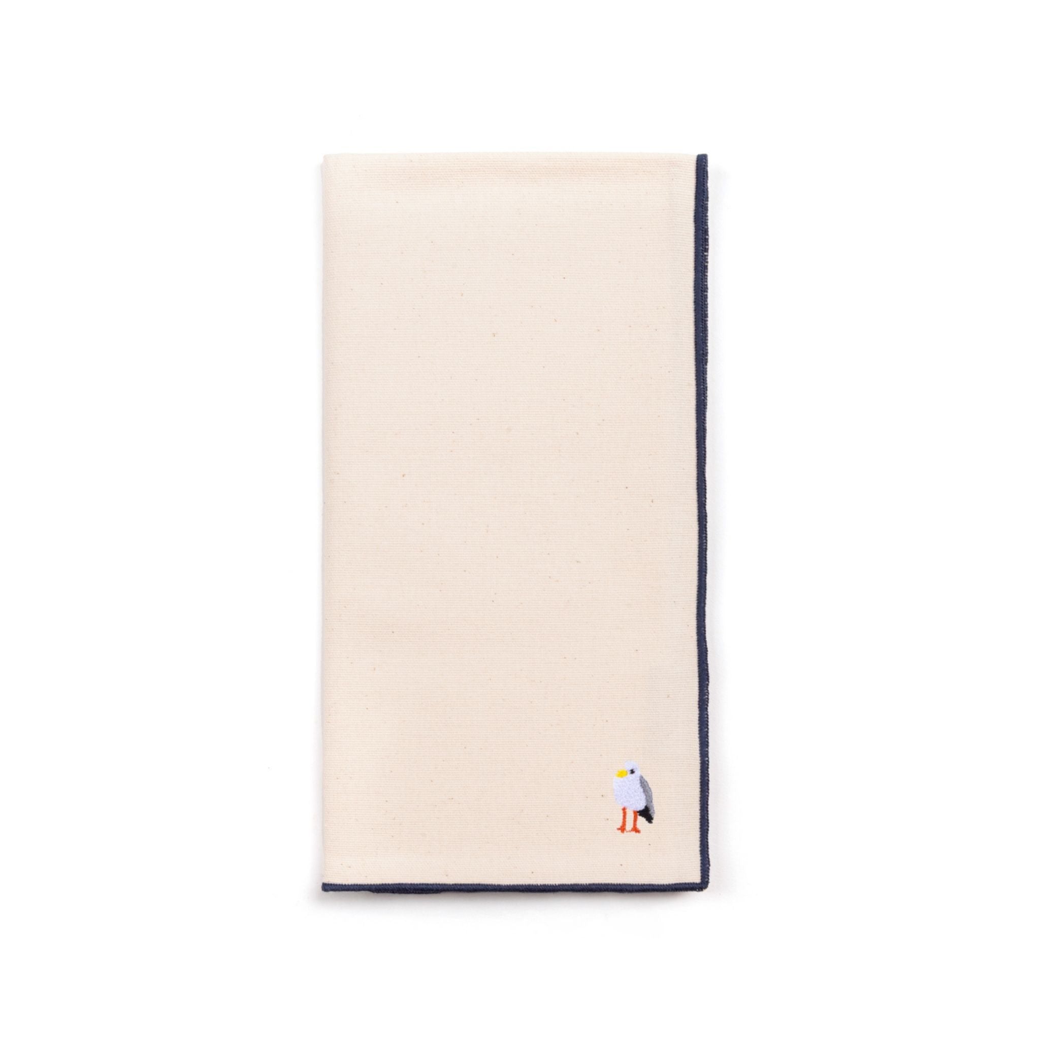 Guardanapos Nazaré em cru com bordado de verão