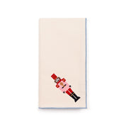 Guardanapos Nazaré cru com bordado de soldados