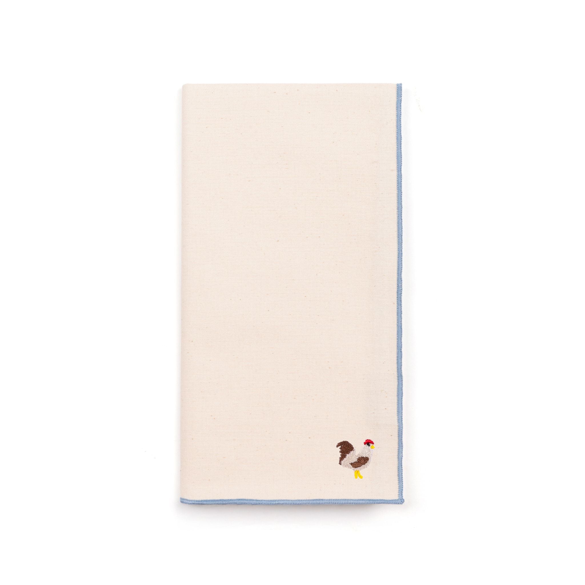 Ecru Nazaré napkins with farm embroidery - Torres Novas