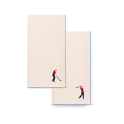 Ecru Nazaré napkins with retro embroidery - Torres Novas