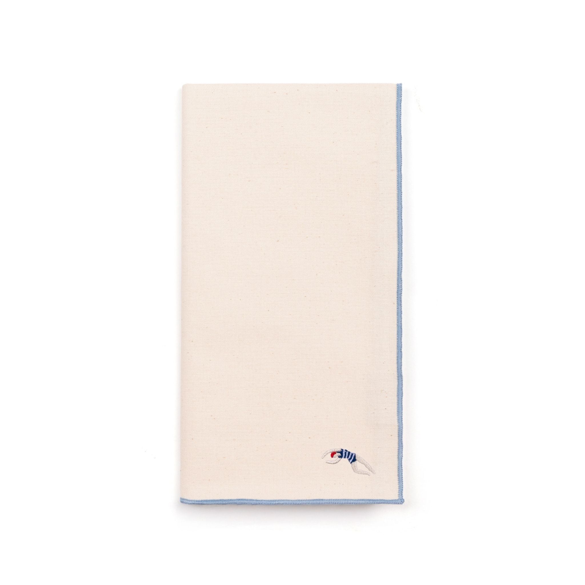 Ecru Nazaré napkins with retro embroidery