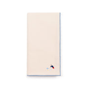 Ecru Nazaré napkins with retro embroidery