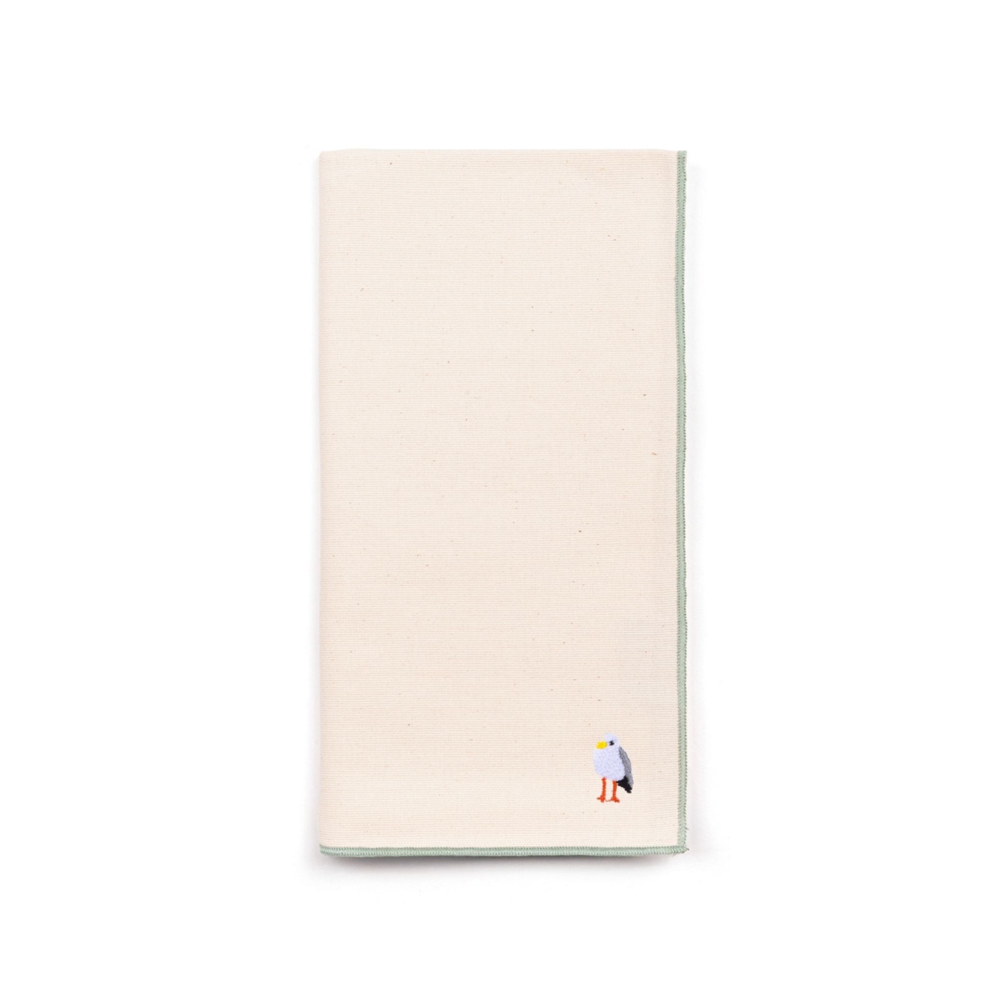 Guardanapos Nazaré em cru com bordado de verão