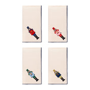 Ecru Nazaré napkins with nutcracker embroidery - Torres Novas