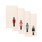 Ecru Nazaré napkins with nutcracker embroidery - Torres Novas