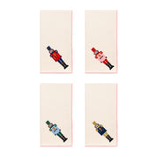 Ecru Nazaré napkins with nutcracker embroidery - Torres Novas