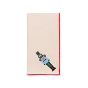 Guardanapos Nazaré cru com bordado de soldados