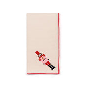 Guardanapos Nazaré cru com bordado de soldados