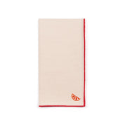 Servilletas Nazaré en en color crudo con bordado de frutas