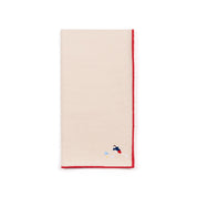 Ecru Nazaré napkins with retro embroidery