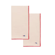 Ecru Nazaré napkins with retro embroidery - Torres Novas