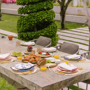 White Nazaré napkins with summer embroidery