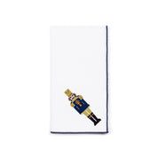 Guardanapos Nazaré brancos com bordado de soldados