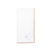 White Nazaré napkins with stars embroidery