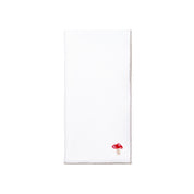 White Nazaré napkins with fall embroidery