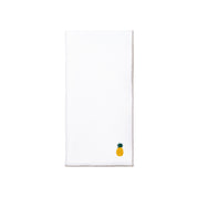 White Nazaré napkins with fruit embroidery