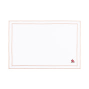 Nazaré white cotton table linen with embroidered summer motifs - Torres Novas