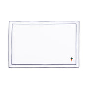 Nazaré white cotton table linen with embroidered Easter motifs