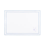 Nazaré white cotton table linen with embroidered stars - Torres Novas