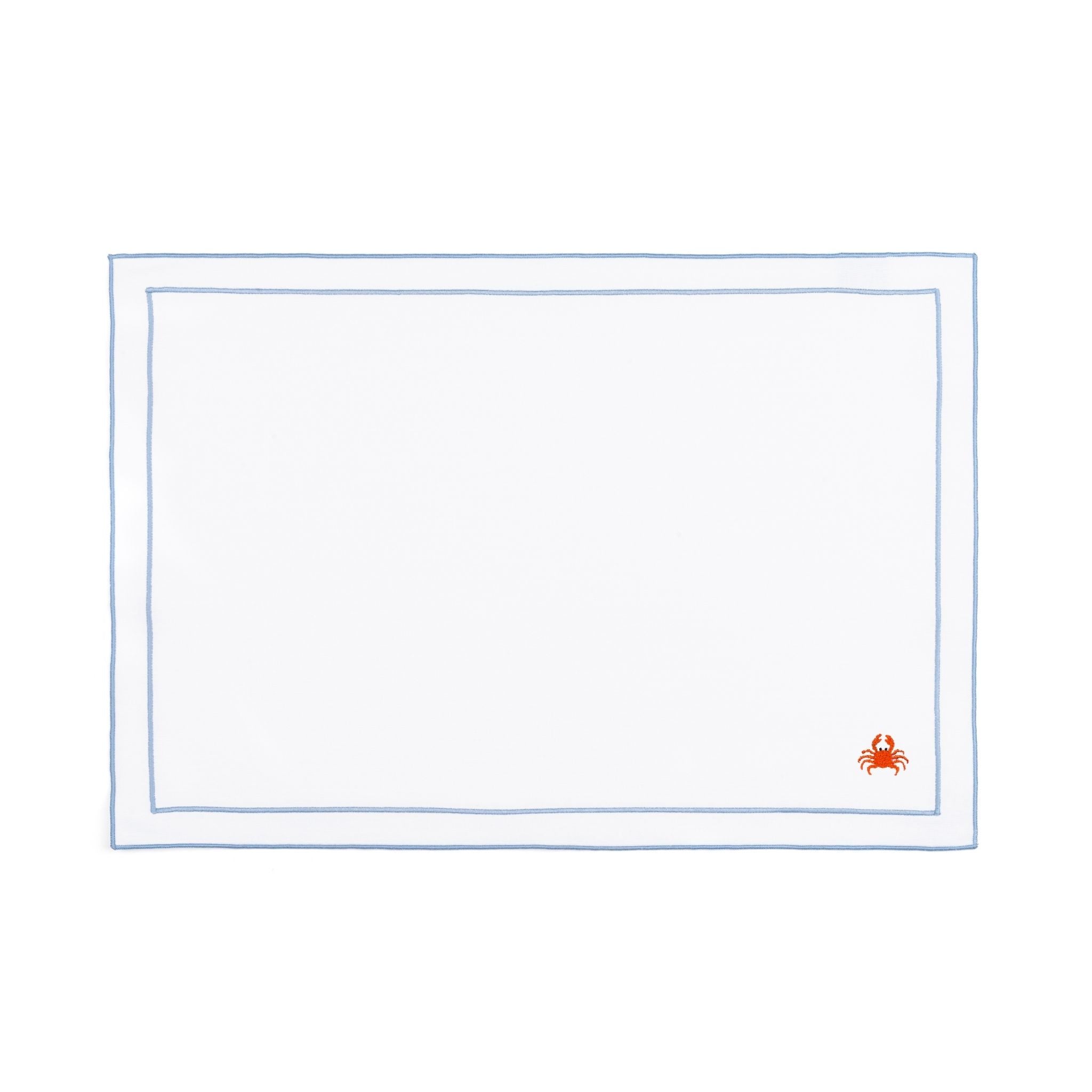 Nazaré white cotton table linen with embroidered summer motifs - Torres Novas