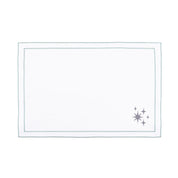 Nazaré white cotton table linen with embroidered stars - Torres Novas