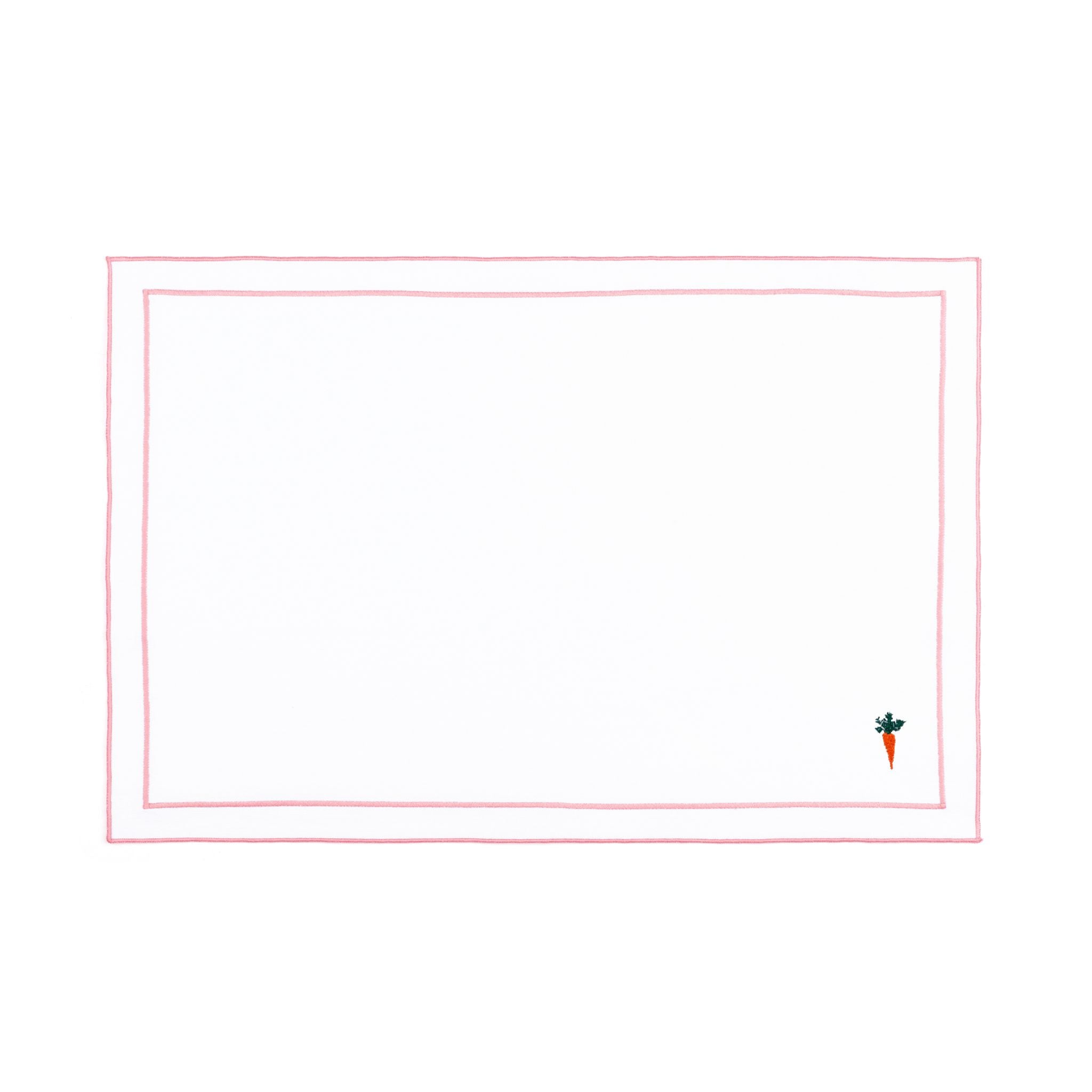 Nazaré white cotton table linen with embroidered Easter motifs