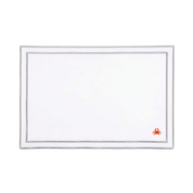 Nazaré white cotton table linen with embroidered summer motifs - Torres Novas