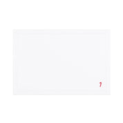 Nazaré white cotton table linen with embroidered small Christmas motifs - Torres Novas