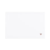 Nazaré white cotton table linen with embroidered small Christmas motifs - Torres Novas