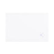 Nazaré white cotton table linen with embroidered stars - Torres Novas