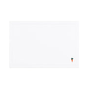 Nazaré white cotton table linen with embroidered Easter motifs