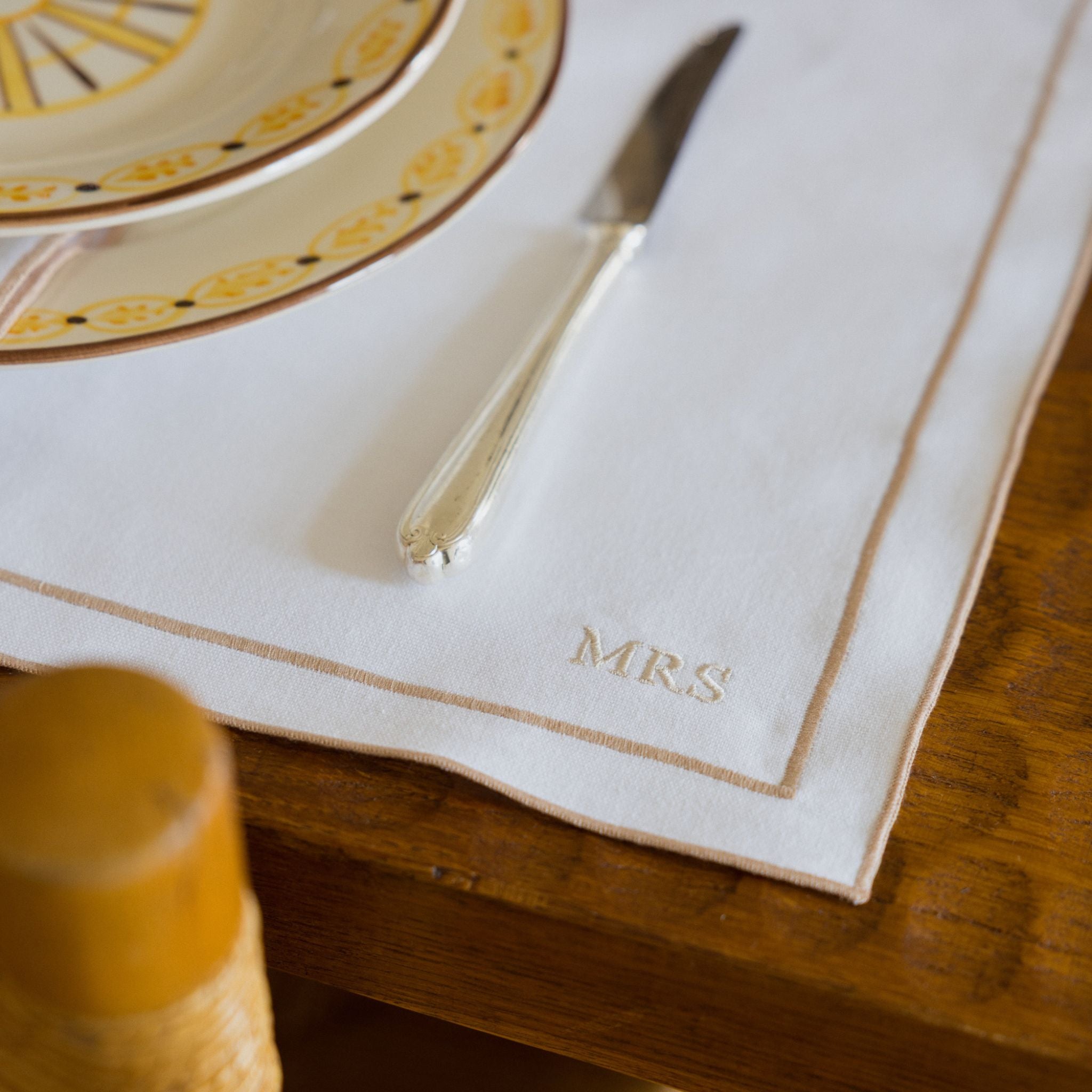 White Nazaré placemats