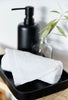 White Luxus face towel - Torres Novas