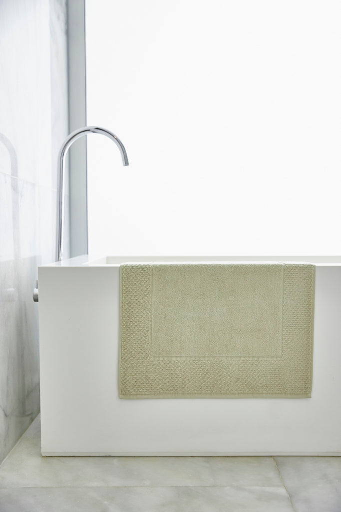 Khaki green bath mat - Torres Novas