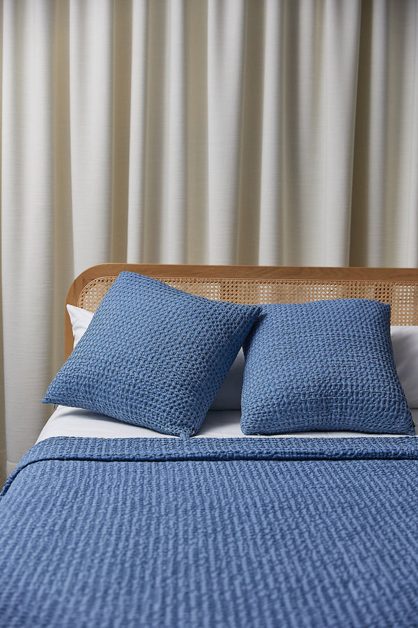 Blue Waffle Bedspreads - Torres Novas