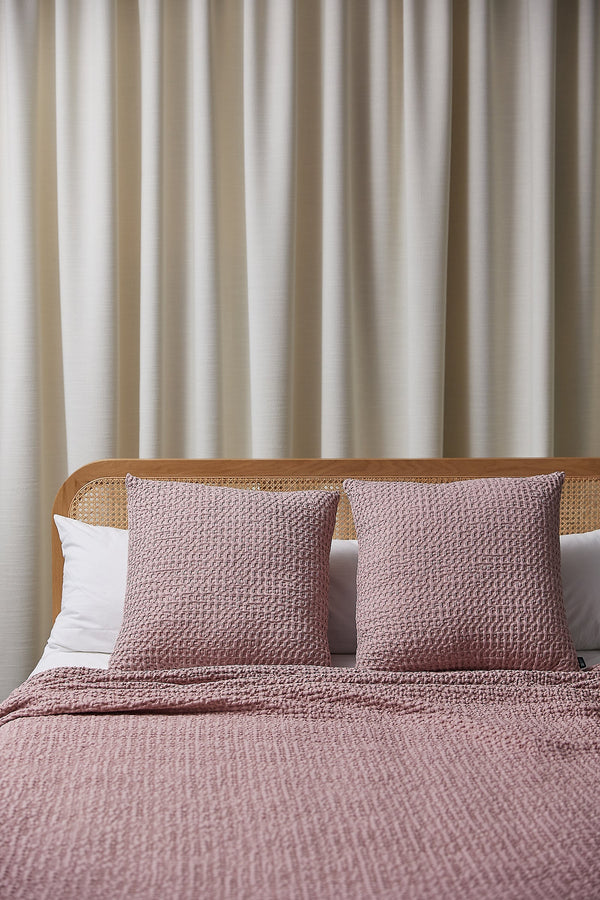 Old pink Waffle Bedspreads - Torres Novas