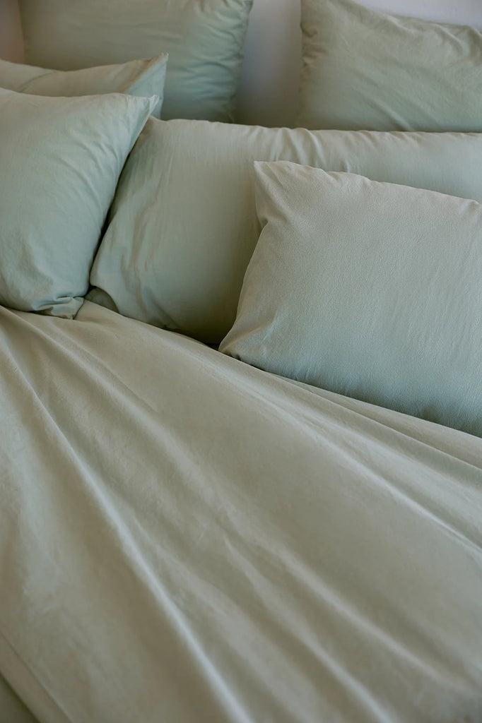 Khaki green Washed Cotton - Torres Novas